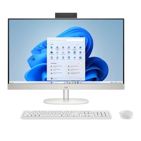 Computer All-in-One HP AI 27-cr2048ci, 27", Intel Core Ultra 7 255U, 16GB/512GB, FreeDOS, Alb Computer All-in-One HP AI 27-cr2048ci, 27", Intel Core Ultra 7 255U, 16GB/512GB, FreeDOS, Alb