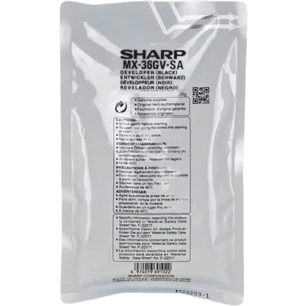 Dezvoltator Sharp BP-GV200, Negru Dezvoltator Sharp BP-GV200, Negru
