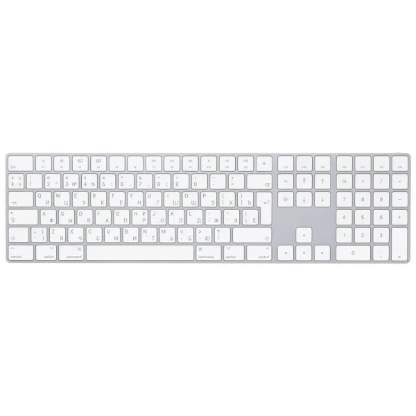 Tastatură Apple MXCJ3RS/A, Fără fir, Argintiu | Alb Tastatură Apple MXCJ3RS/A, Fără fir, Argintiu | Alb