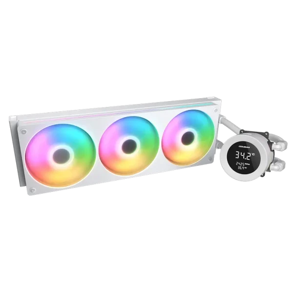 Cooler procesor Cougar Poseidon Vistek ARGB 360 White Cooler procesor Cougar Poseidon Vistek ARGB 360 White