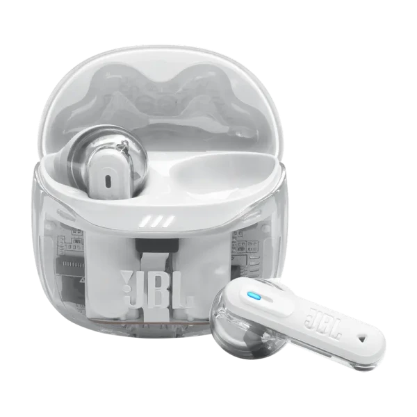 Căști JBL Tune Flex 2 Ghost, Alb Căști JBL Tune Flex 2 Ghost, Alb