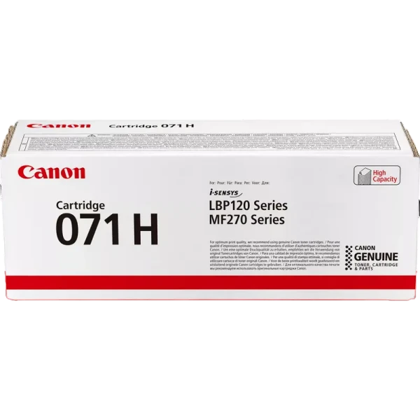 Cartuș laser Canon CRG 071H, Negru Cartuș laser Canon CRG 071H, Negru