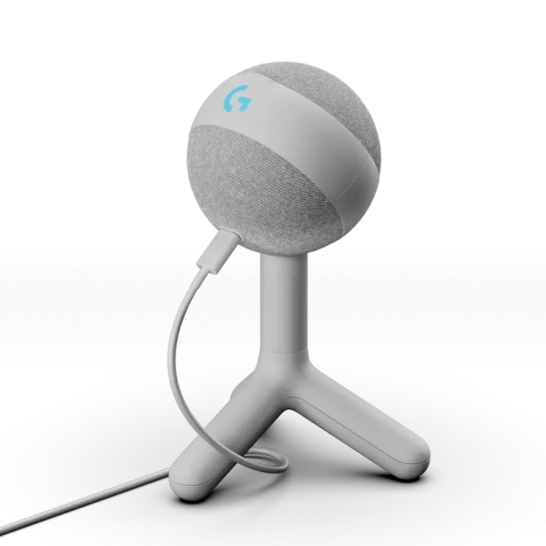 Игровой Микрофон Logitech Yeti Orb RGB, USB, Белый