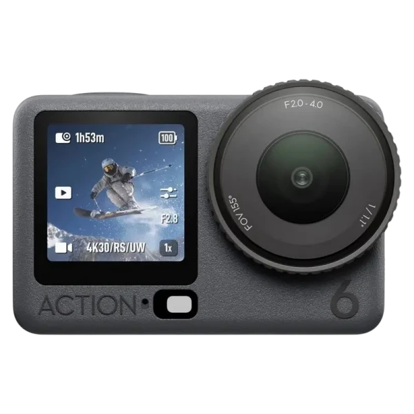 Cameră Video Sport DJI Osmo Action 6 Essential Combo, Negru Cameră Video Sport DJI Osmo Action 6 Essential Combo, Negru
