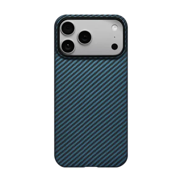 Husă Pitaka Ultra-Slim pentru Apple iPhone 17 Pro Max, Negru | Albastru Husă Pitaka Ultra-Slim pentru Apple iPhone 17 Pro Max, Negru | Albastru