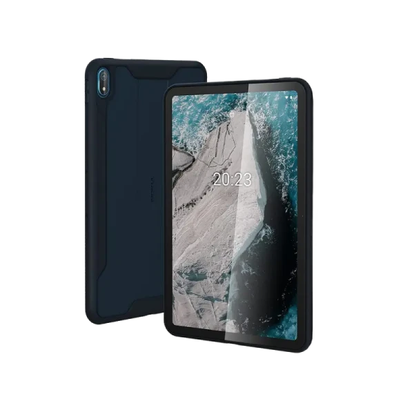 Tablet Case Book PU Leather for Nokia T20, Black Tablet Case Book PU Leather for Nokia T20, Black