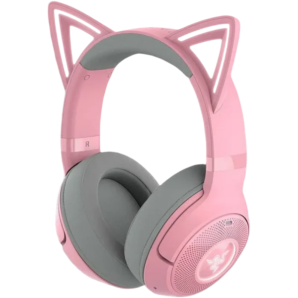 Игровая Гарнитура Razer Kraken Kitty V2, Беспроводной/Проводной, Розовый