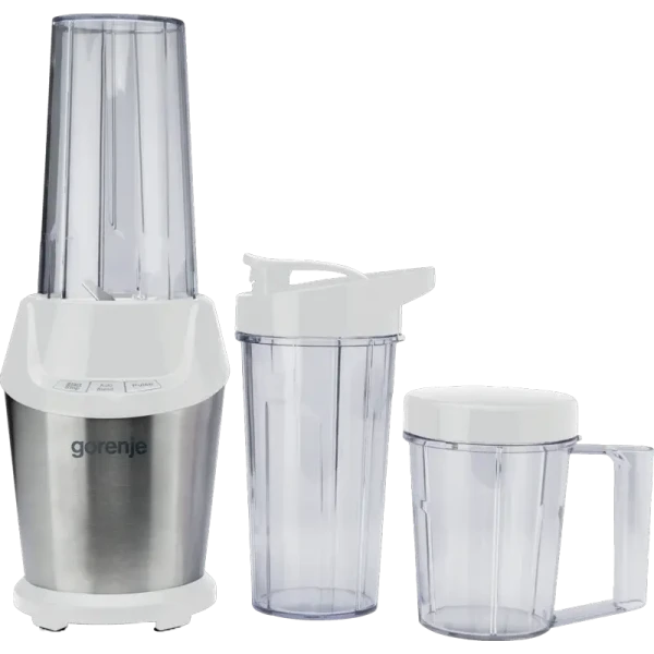 Blender staționar Gorenje BN1000E, Oțel Inoxidabil / Alb Blender staționar Gorenje BN1000E, Oțel Inoxidabil / Alb