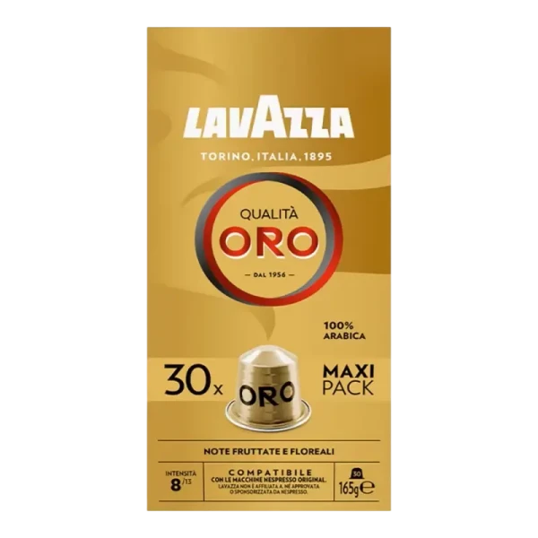 Кофе Lavazza Qualità Oro Nespresso,30 шт