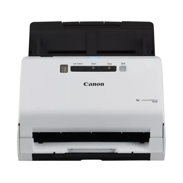 Scaner de documente cu alimentare automată Canon imageFORMULA R40, A4, Alb