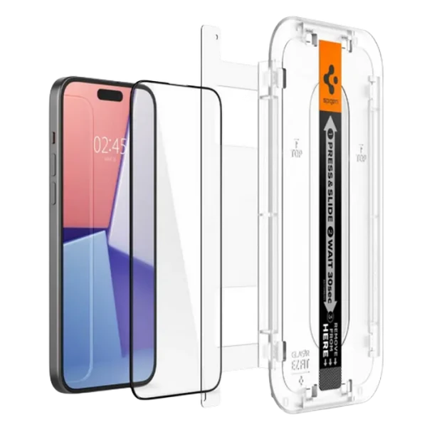 Защитное стекло Spigen EZ FIT, Прозрачный Защитное стекло Spigen EZ FIT, Прозрачный