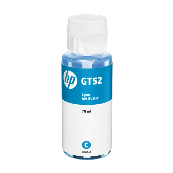 Контейнер с чернилами HP GT52, 70мл, Голубой Контейнер с чернилами HP GT52, 70мл, Голубой