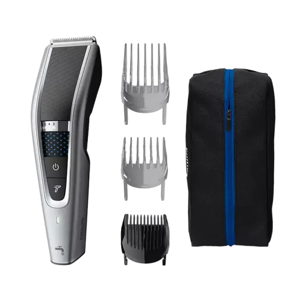 Aparat de tuns Philips Series 5000 HC5630/15, Argintiu | Negru Aparat de tuns Philips Series 5000 HC5630/15, Argintiu | Negru