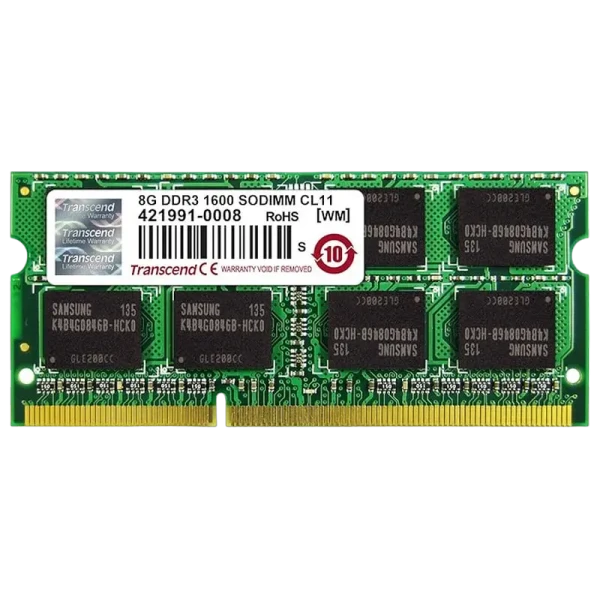 Memorie RAM Transcend TS1GSK64V6H, DDR3 SDRAM, 1600 MHz, 8GB Memorie RAM Transcend TS1GSK64V6H, DDR3 SDRAM, 1600 MHz, 8GB