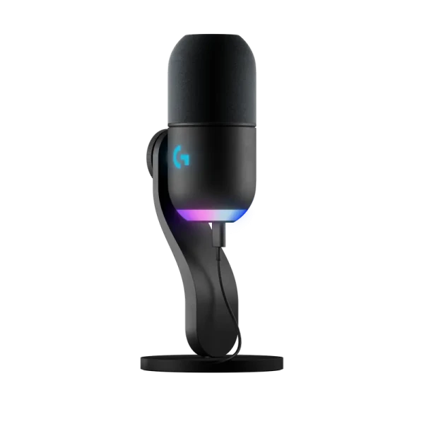 Microfon Gaming Logitech Yeti GX, Cu fir, Negru Microfon Gaming Logitech Yeti GX, Cu fir, Negru