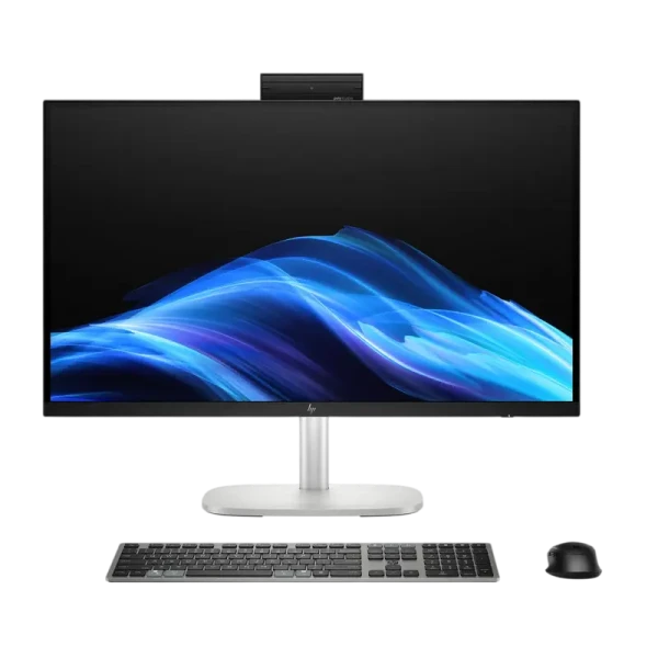 Computer All-in-One HP EliteStudio 8 G1i, 27", Intel Core Ultra 7 265, 16GB/512GB, Fără SO, Argintiu