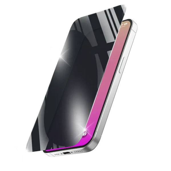 Защитное стекло Cellularline Tempered Glass Privacy для Apple iPhone 17, Черный Защитное стекло Cellularline Tempered Glass Privacy для Apple iPhone 17, Черный