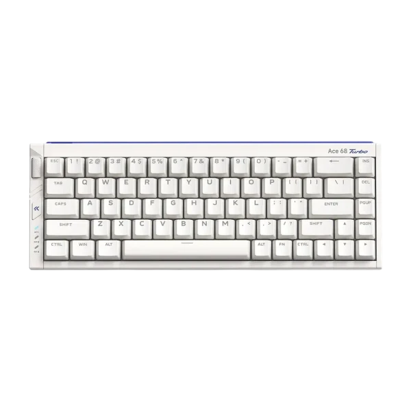 Tastatură MCHOSE Ace 68 Turbo, Cu fir, Nova White Tastatură MCHOSE Ace 68 Turbo, Cu fir, Nova White
