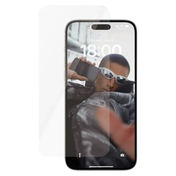 Защитное стекло PanzerGlass SAFE. UWF for iPhone 15 Plus, Прозрачный