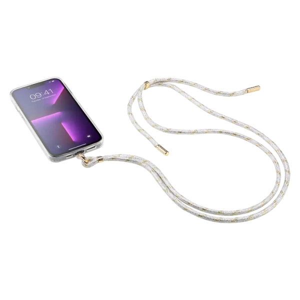 Suport pentru smartphone Cellularline Universal Lace, Argintiu Suport pentru smartphone Cellularline Universal Lace, Argintiu