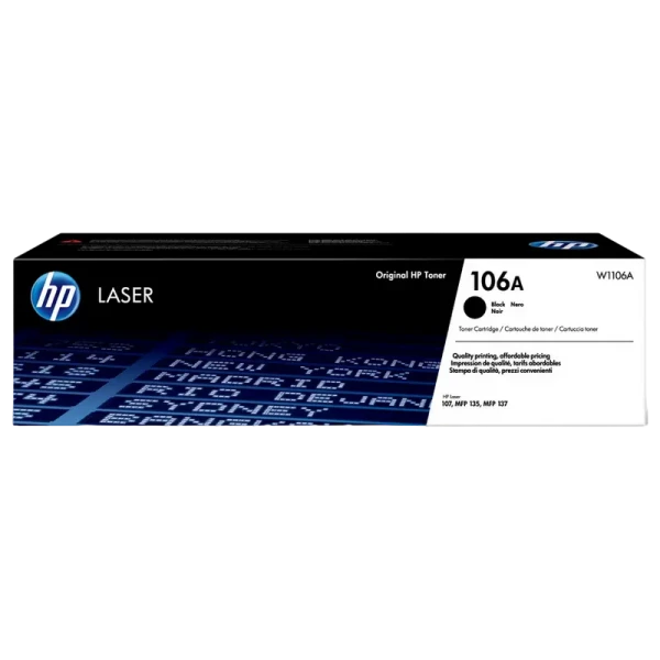 Cartuș laser ChinaMate 106A (W1106A), Negru