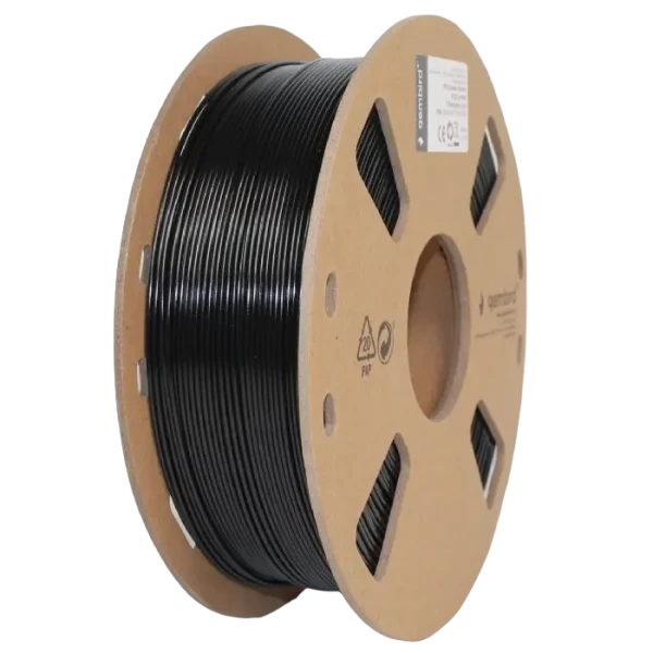 Filament pentru imprimantă 3D Gembird 3DP-PETG1.75-01-BK, PETG, Negru , 1.75 mm, 1kg