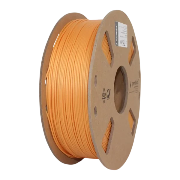 Filament pentru imprimantă 3D Gembird 3DP-PLA+1.75-02-GL, PLA+, Auriu, 1.75 mm, 1kg