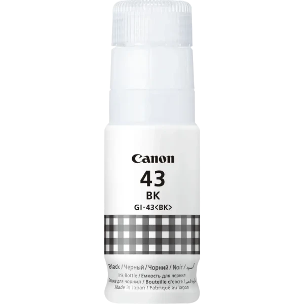 Recipient de cerneală Canon GI-43, 60ml, Negru Recipient de cerneală Canon GI-43, 60ml, Negru