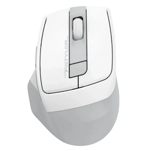 Wireless Mouse A4Tech FG35CS Plus, Fstyler 2.4G Rechargeable With Silent Button , White Wireless Mouse A4Tech FG35CS Plus, Fstyler 2.4G Rechargeable With Silent Button , White