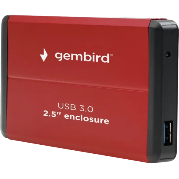 Внешний корпус Gembird EE2-U3S-2-R, Красный (EE2-U3S-2-R) Внешний корпус Gembird EE2-U3S-2-R, Красный (EE2-U3S-2-R)