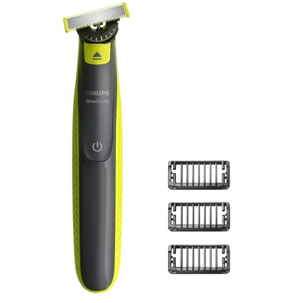 Trimmer pentru bărbați Philips OneBlade QP2724/23, Negru | Verde Trimmer pentru bărbați Philips OneBlade QP2724/23, Negru | Verde