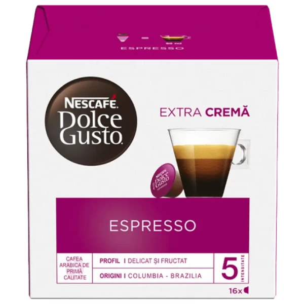 Cafea Nescafe Dolce Gusto Espresso, 16 buc Cafea Nescafe Dolce Gusto Espresso, 16 buc