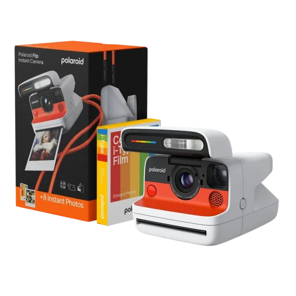 Фотоаппарат моментальной печати Polaroid Flip + Color Film, Белый Фотоаппарат моментальной печати Polaroid Flip + Color Film, Белый