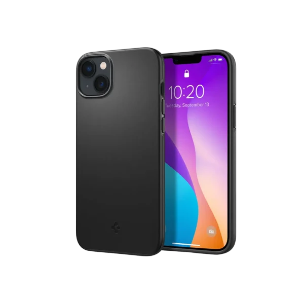 Чехол Spigen iPhone 14 Plus, Thin Fit, Чёрный Чехол Spigen iPhone 14 Plus, Thin Fit, Чёрный