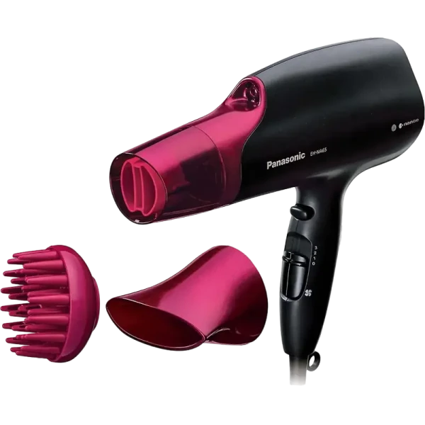 Фен Panasonic EH-NA65-K865, 2000 Вт, Чёрный | Розовый Фен Panasonic EH-NA65-K865, 2000 Вт, Чёрный | Розовый