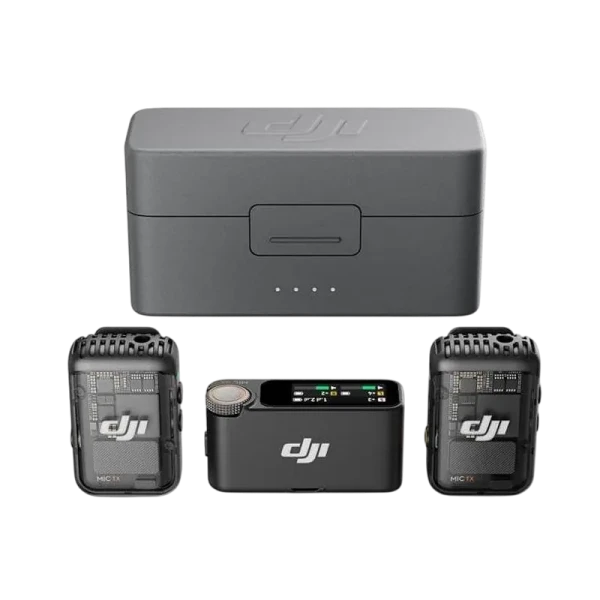 Microfon portabil pentru înregistrare vocală DJI Mic 2 (2 TX + 1 RX + Charging Case), Fără fir, Negru Microfon portabil pentru înregistrare vocală DJI Mic 2 (2 TX + 1 RX + Charging Case), Fără fir, Negru