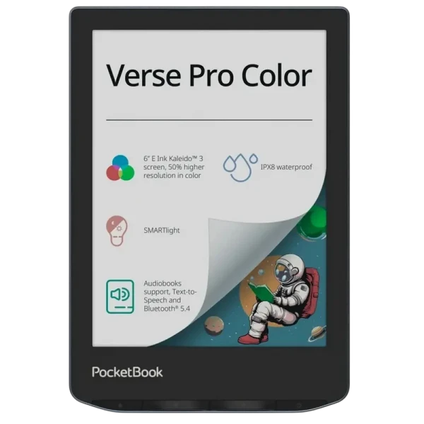 Электронная книга PocketBook Verse PRO COLOR 634, Stormy Sea Электронная книга PocketBook Verse PRO COLOR 634, Stormy Sea