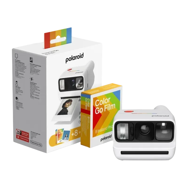 Фотоаппарат моментальной печати Polaroid Go Gen 3 + Color Film Bundle, Белый Фотоаппарат моментальной печати Polaroid Go Gen 3 + Color Film Bundle, Белый