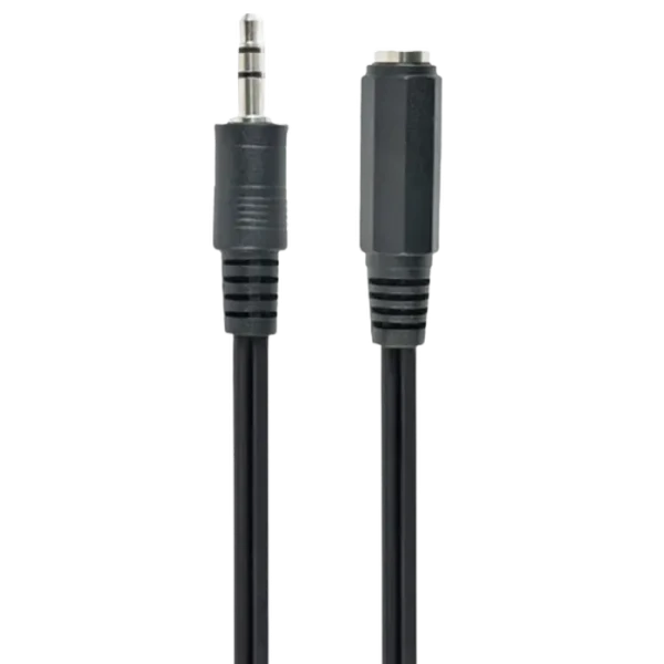 Аудиокабель Cablexpert CCA-423-3M, 3.5mm 3-pin (F) - 3.5mm 3-pin (M), 3м, Чёрный Аудиокабель Cablexpert CCA-423-3M, 3.5mm 3-pin (F) - 3.5mm 3-pin (M), 3м, Чёрный