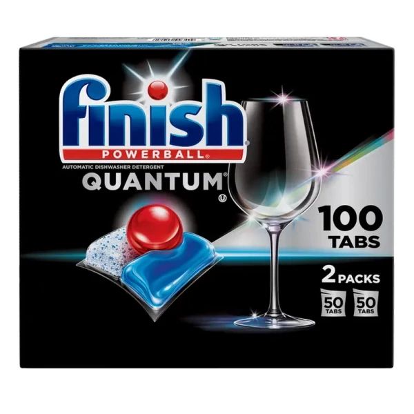 Dishwasher Capsules FINISH 100tab Quantum Powerball Dishwasher Capsules FINISH 100tab Quantum Powerball