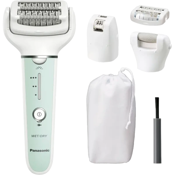 Epilator Panasonic ES-EY70-G520, Alb | Verde Epilator Panasonic ES-EY70-G520, Alb | Verde