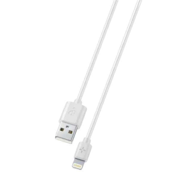 Кабель для зарядки и синхронизации Cellularline MFI, USB Type-A/Lightning, 1м, Белый