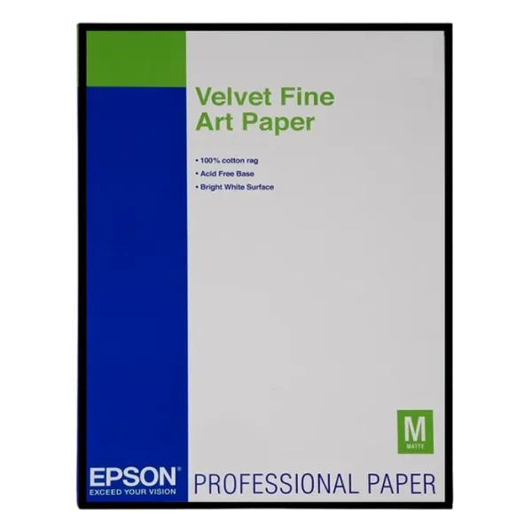 Hârtie fotografică Epson Velvet Fine Art Paper, A2