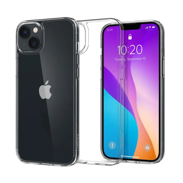 Чехол Spigen iPhone 14 Plus, Airskin Hybrid, Прозрачный Чехол Spigen iPhone 14 Plus, Airskin Hybrid, Прозрачный