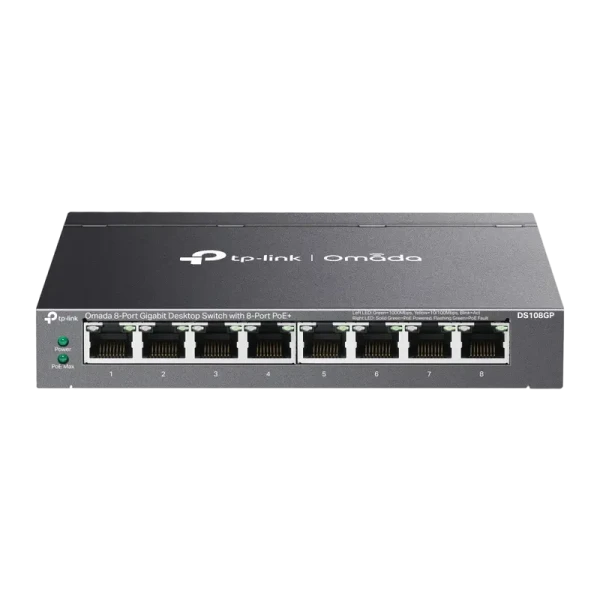 Сетевой коммутатор TP-LINK DS108GP, 8x IEEE 802.3af/at PoE+ Ports Сетевой коммутатор TP-LINK DS108GP, 8x IEEE 802.3af/at PoE+ Ports
