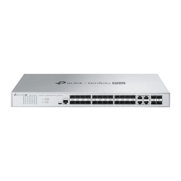 24-port 10/100/1000Mbps Switch TP-LINK Omada Pro"S5500-24F4XF",4x10G SFP+, 4xSFP/RJ45 Combo, Dual PS 24-port 10/100/1000Mbps Switch TP-LINK Omada Pro"S5500-24F4XF",4x10G SFP+, 4xSFP/RJ45 Combo, Dual PS