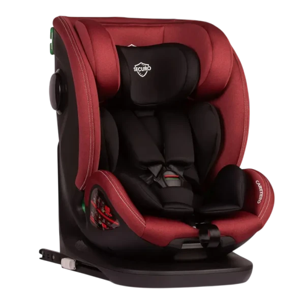 Детское автокресло Caretero Securo, Группа 0+/1/2/3 (0-36 кг), Бордовый