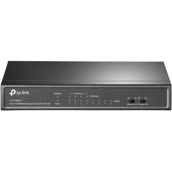 PoE коммутатор TP-LINK TL-SF1008LP, 4x IEEE 802.3af PoE коммутатор TP-LINK TL-SF1008LP, 4x IEEE 802.3af