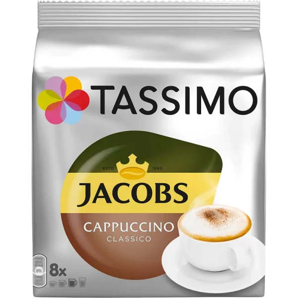 Cafea Jacobs Tassimo Caffe Crema, 8 buc Cafea Jacobs Tassimo Caffe Crema, 8 buc