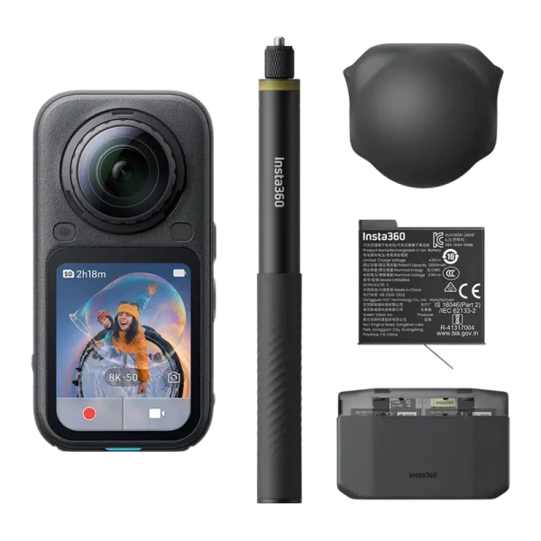 Camera Action Insta360 X6 Essentials Bundle, Midnight Black Camera Action Insta360 X6 Essentials Bundle, Midnight Black
